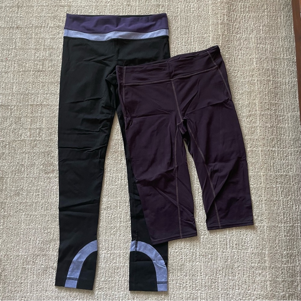Gap & 90 Degree by Reflex Leggings, Black Legging, Running, Yoga, Gym Leggings